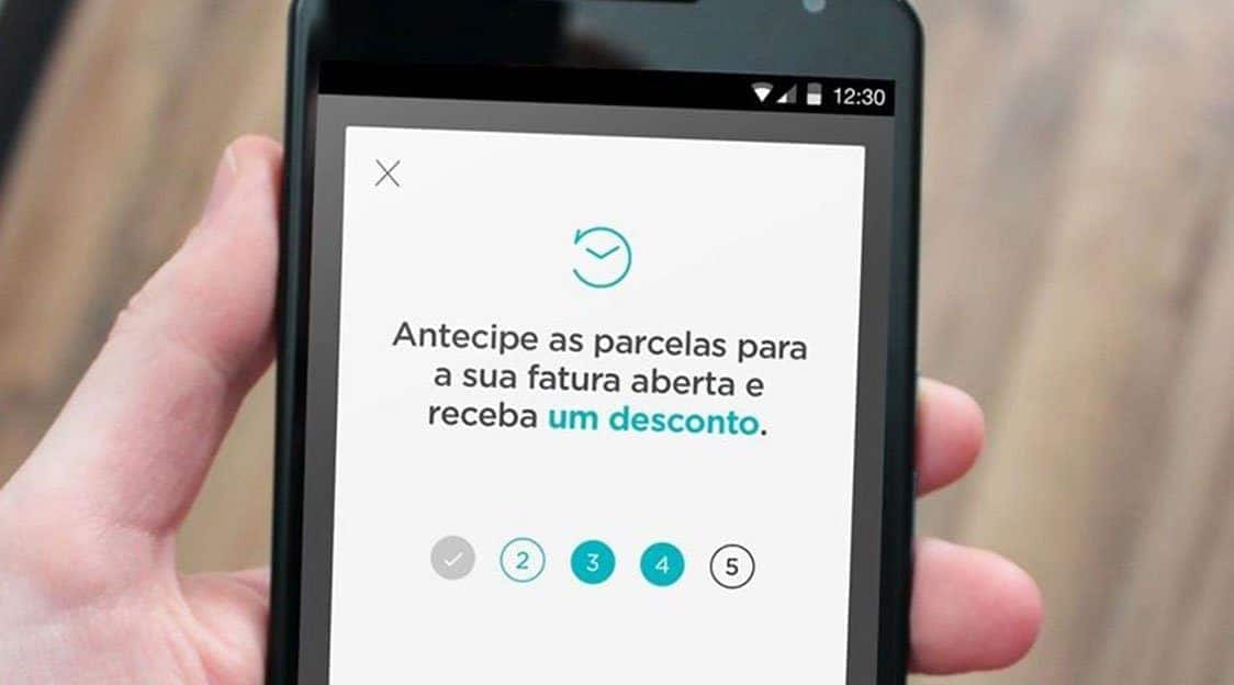 antecipar parcela do nubank