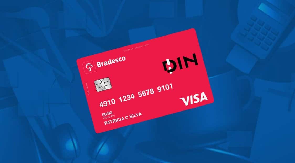 bradesco din cartao pre pago