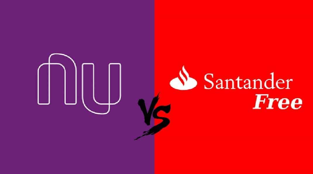 Nubank ou Santander Free