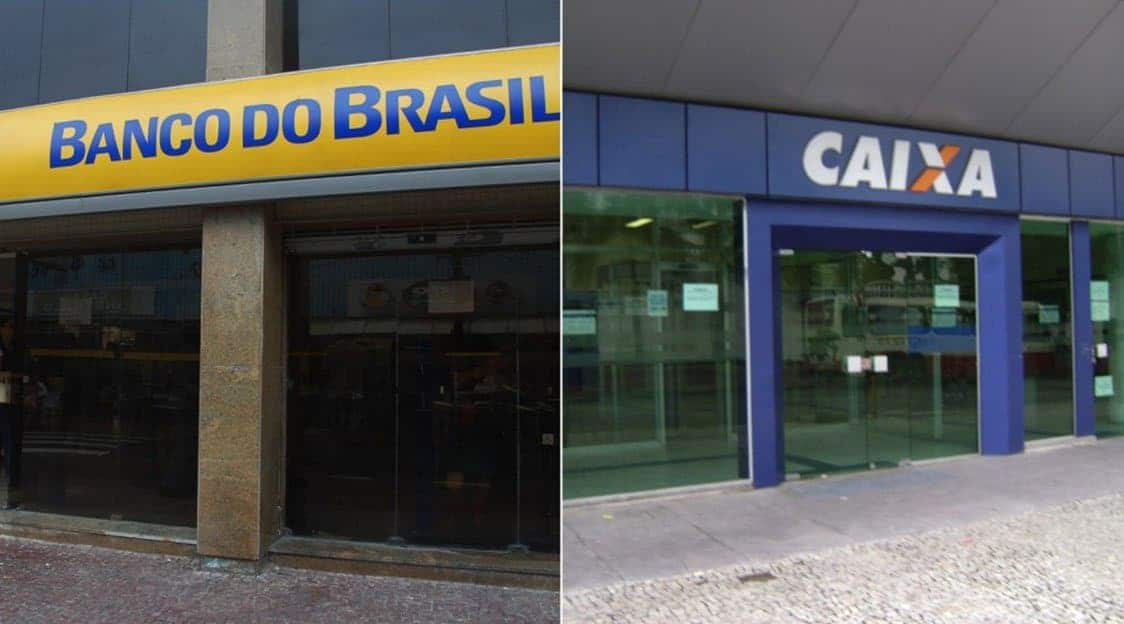 Banco do Brasil e Caixa