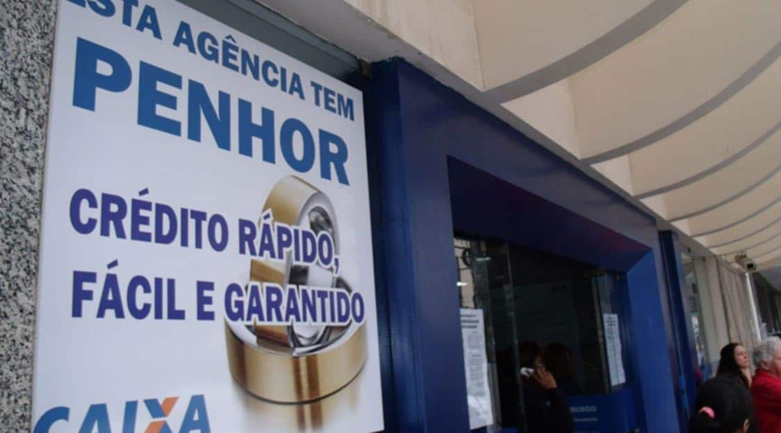 penhor da Caixa
