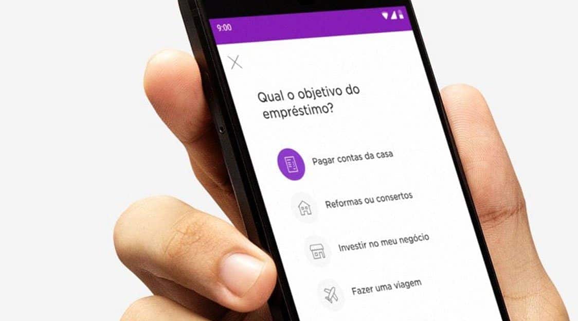 pedir o empréstimo do Nubank