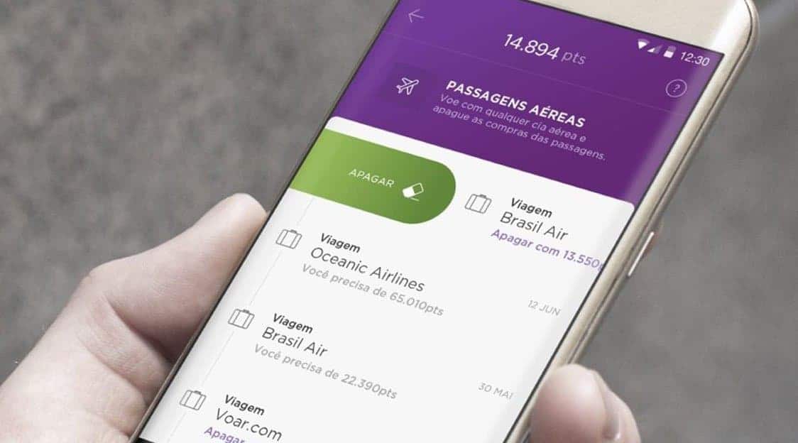 pontos no Nubank Rewards