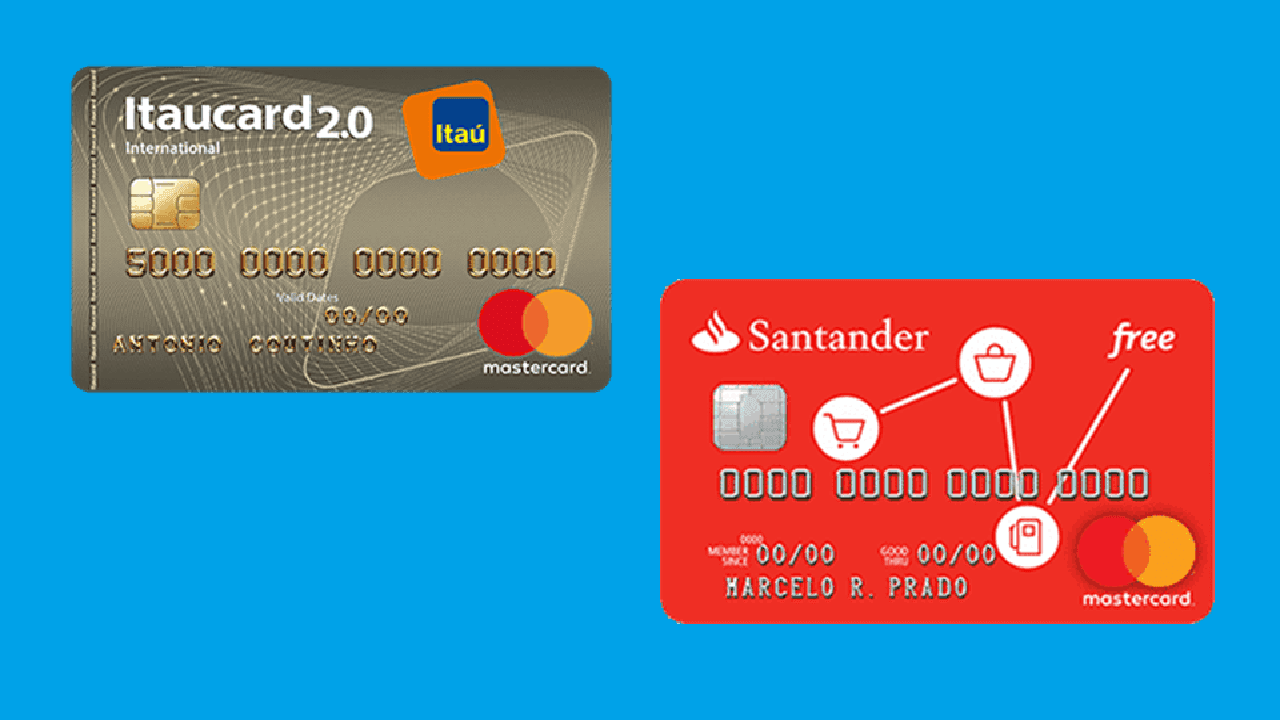 Itaucard e Santander Free: livres de anuidade, qual deles é o melhor?