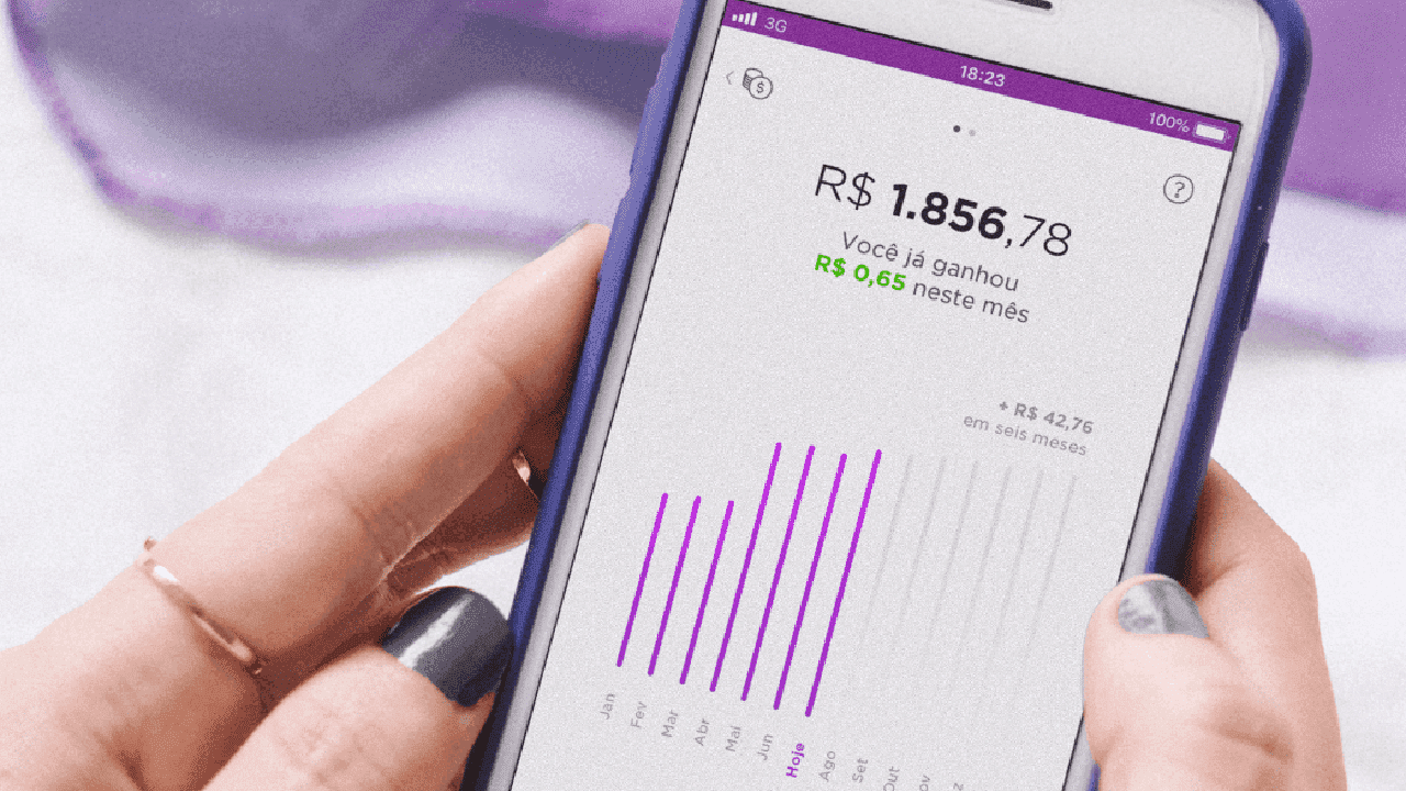 Nubank libera investimentos em RDB na NuConta com garantia do FGC e liquidez diária