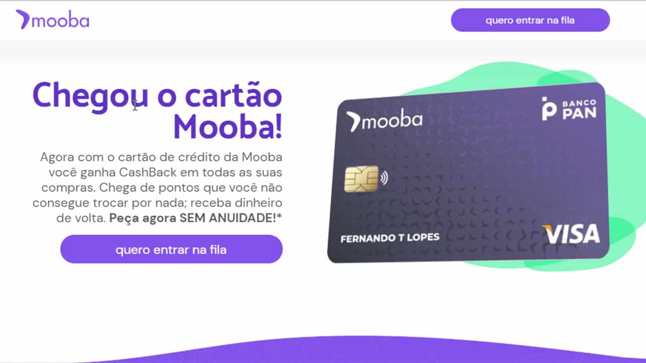 Cartão de crédito Mooba