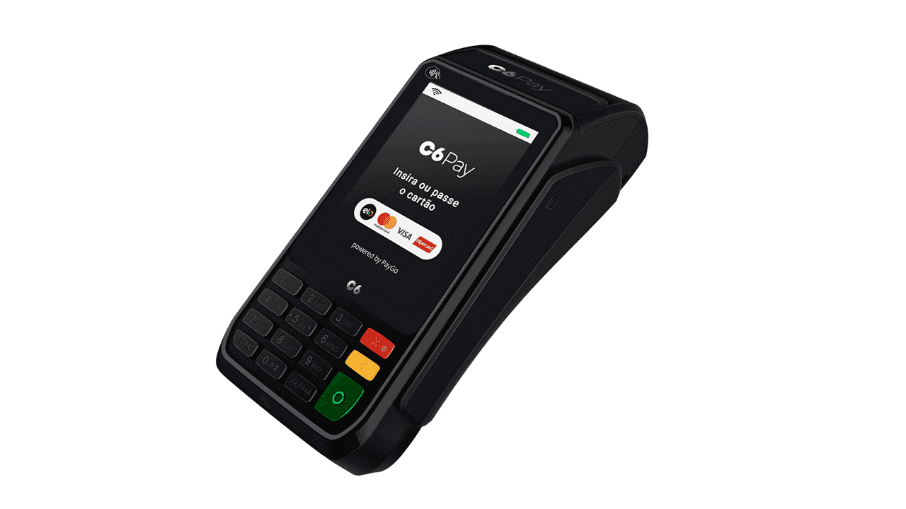 Maquininha C6 Pay oferece conta, cartão e pode sair de graça!