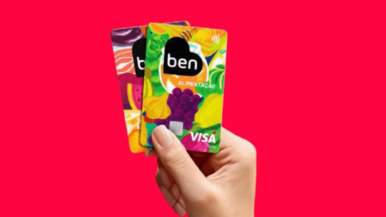 cartões de benefícios
