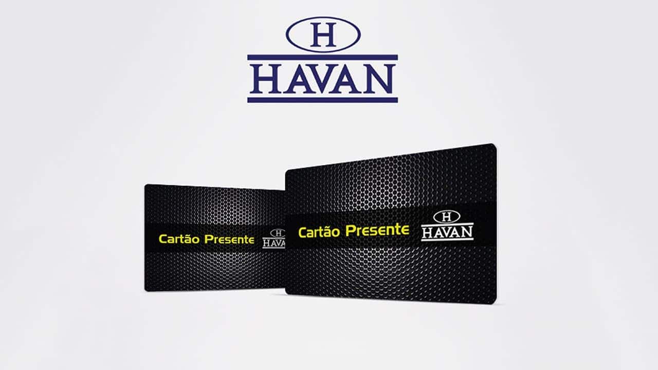 Havan cartões-presente