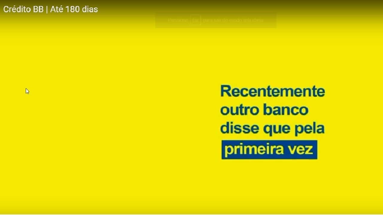 Banco do Brasil alfineta