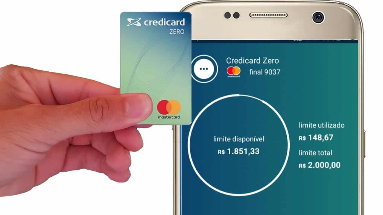 Credicard ZERO é sem anuidade e oferece descontos ILIMITADOS em mais de 25 parceiros