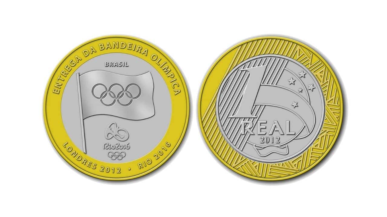 moedas das olimpiadas 2016