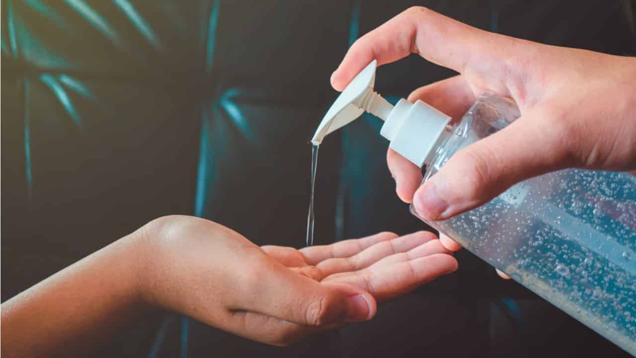 alcool gel gratis