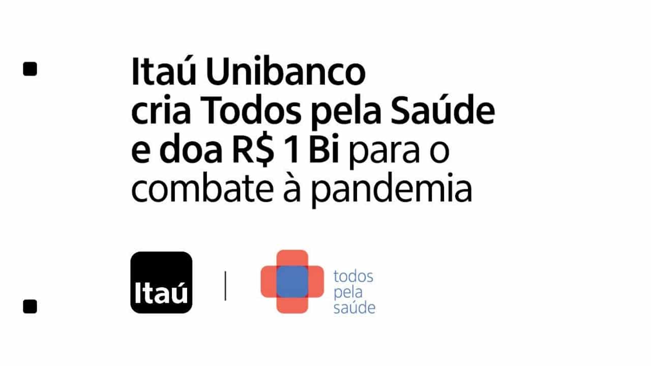 Santander faz homenagem ao Itaú por doação ao combate do Coronavírus