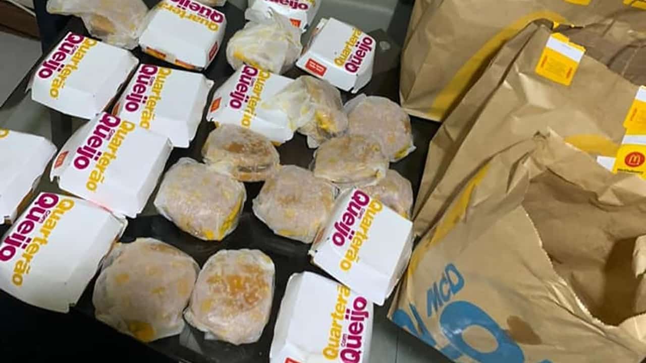 R$ 225 em Mc Donalds