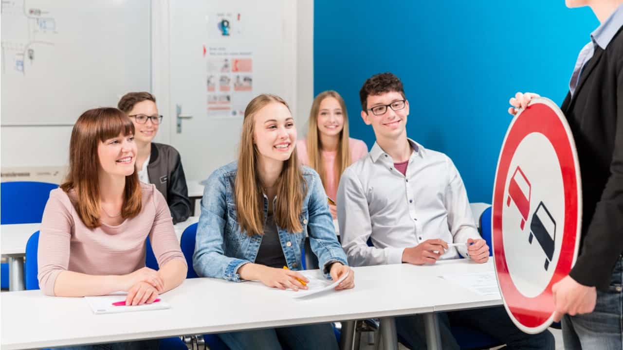aulas remotas de direcao