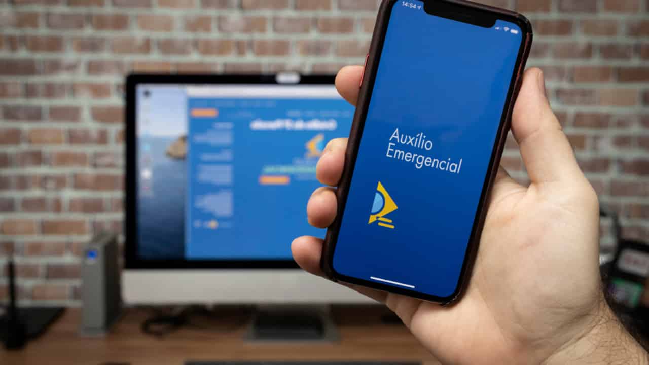 duas parcelas de R$ 600 do auxilio emergencial