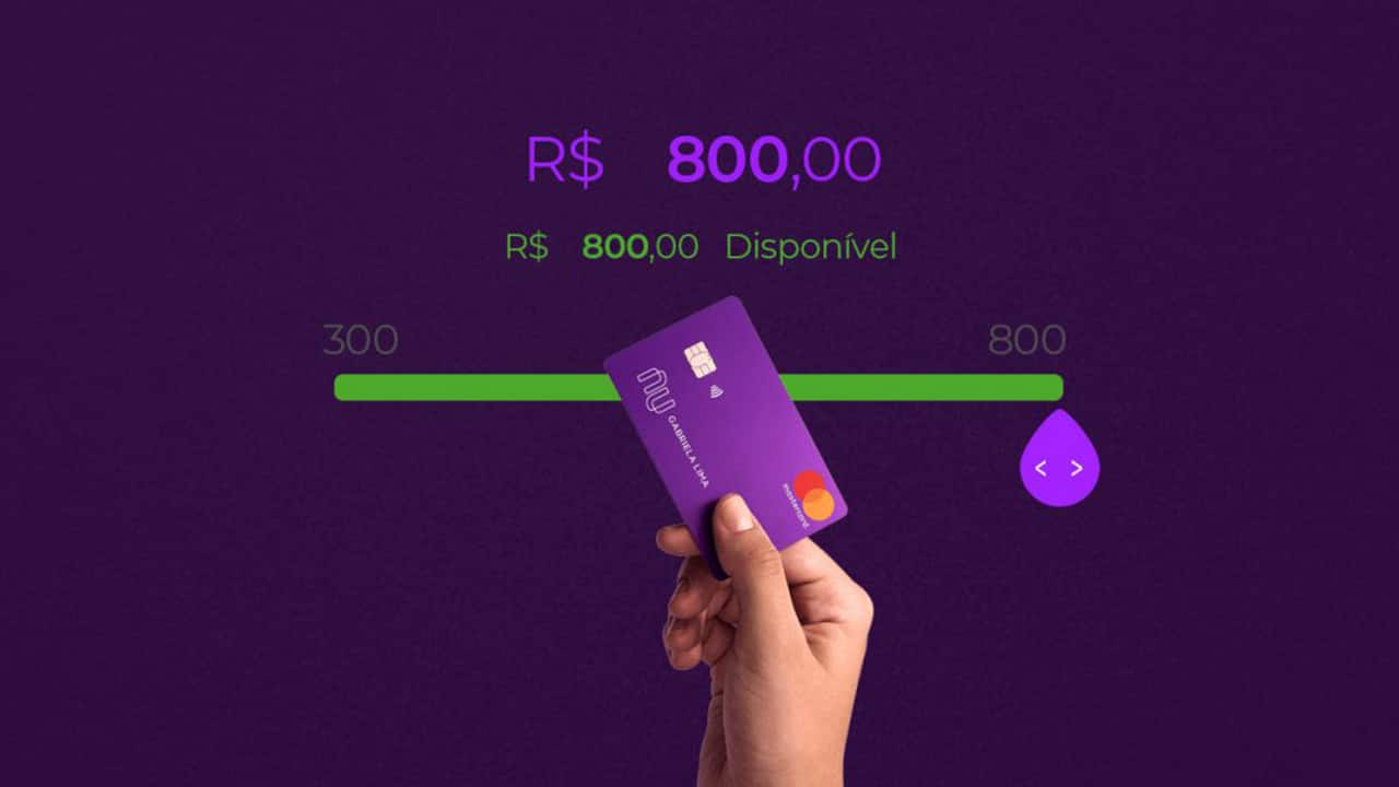 Nubank aumenta limite para 800