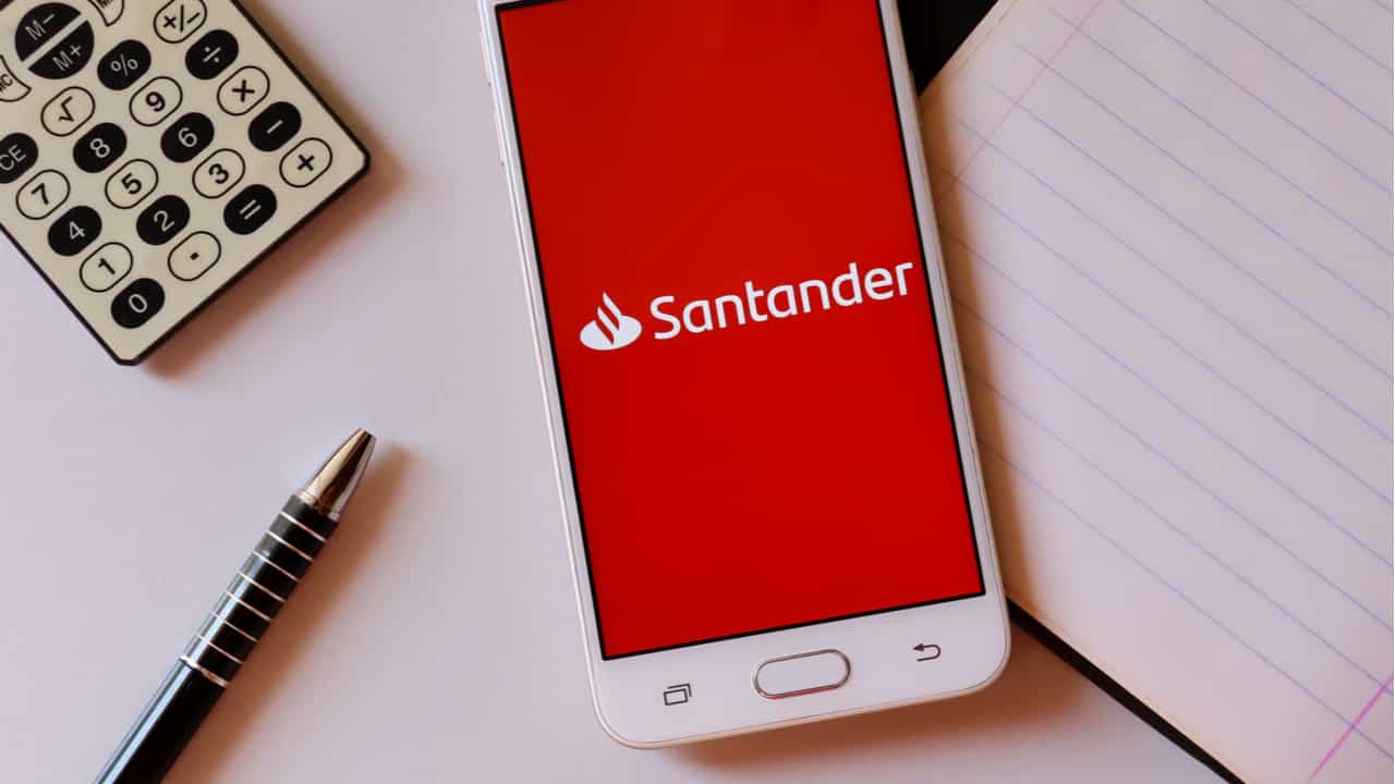 Santander fora do ar