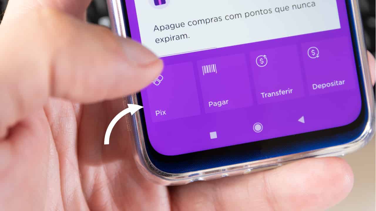 Como fazer um PIX no Nubank