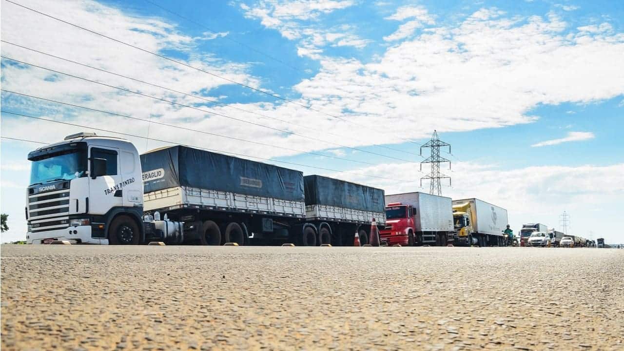 greve dos caminhoneiros