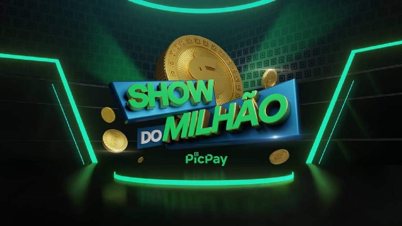 Imagem do logo do programa Show do Milhão PicPay