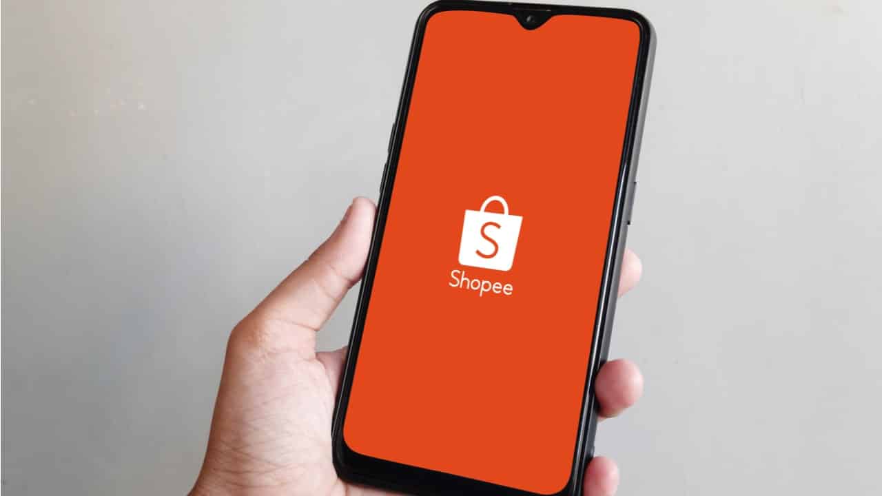 aplicativo da Shopee no celular