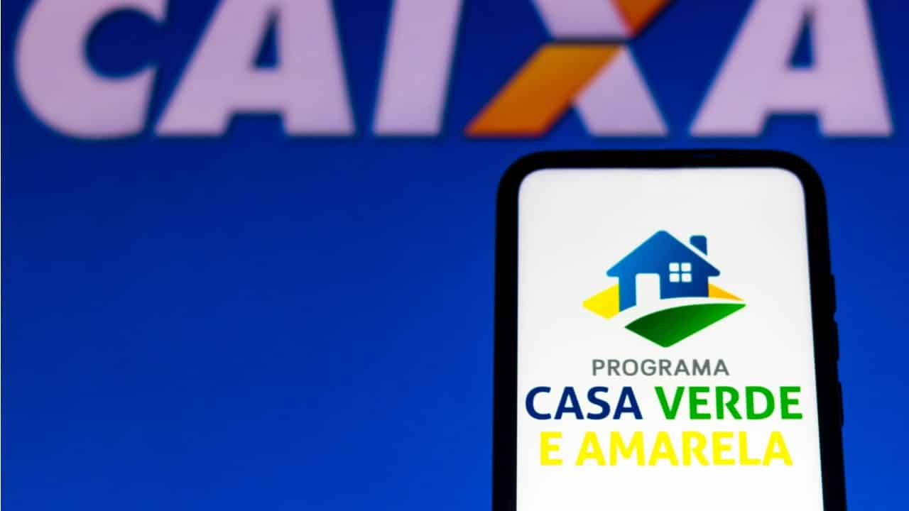 Casa verde e amarela