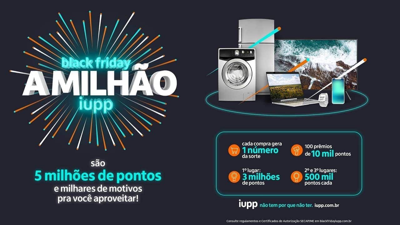 Black Friday a Milhão iupp