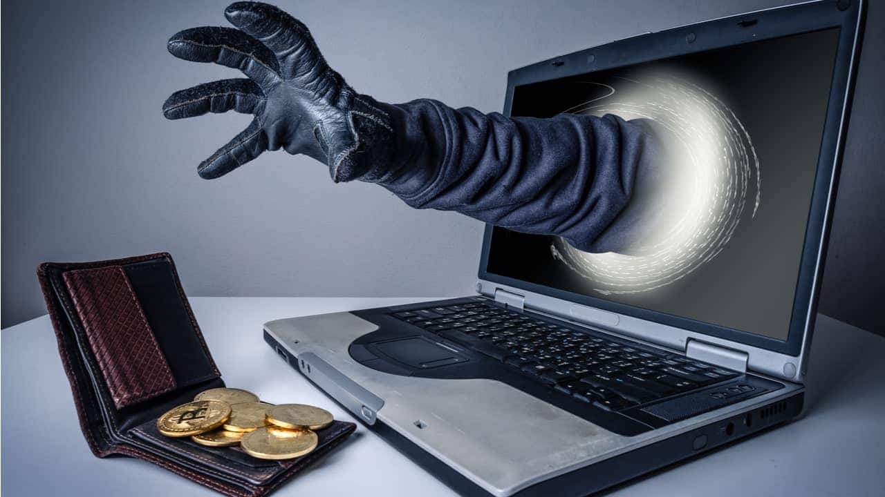 roubo de criptomoedas