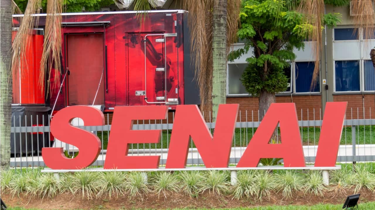 Fachada do Senai
