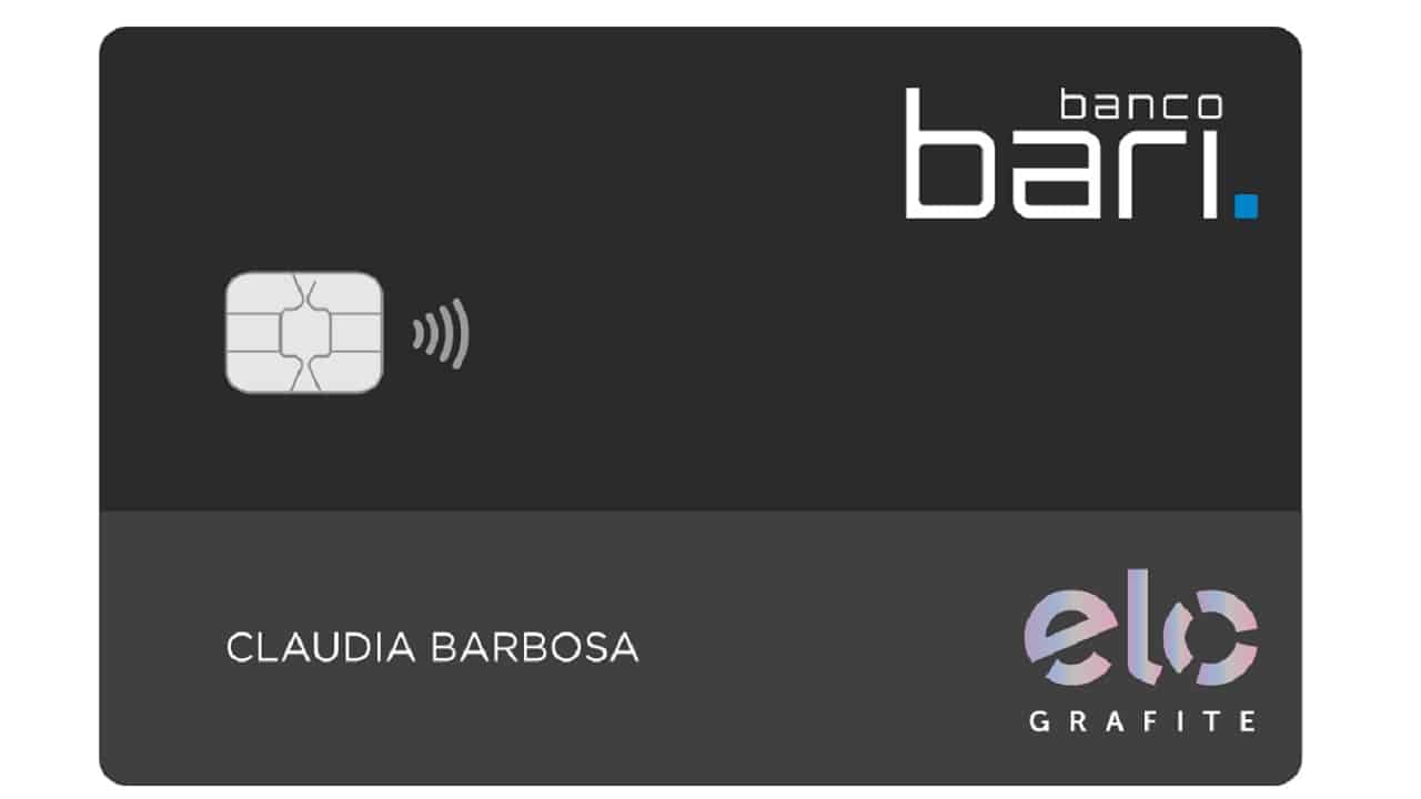 cartão Bari Elo Grafite