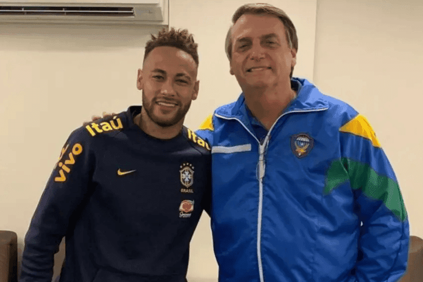 Neymar e Bolsonaro