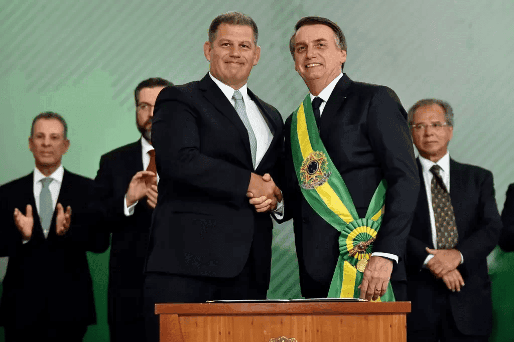 Bolsonaro e Gustavo Bebianno