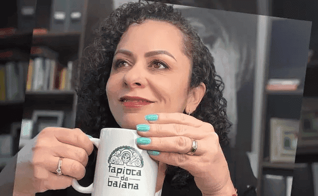 Foto da brasileira que ficou milionária nos EUA