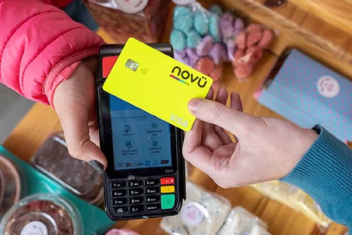 cartao de credito novucard passando em maquininha