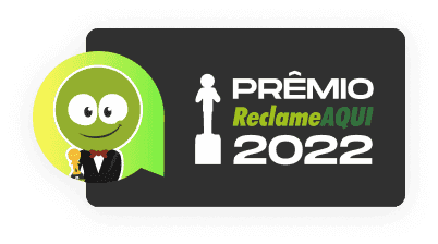 Logotipo prêmio Reclame Aqui 2022