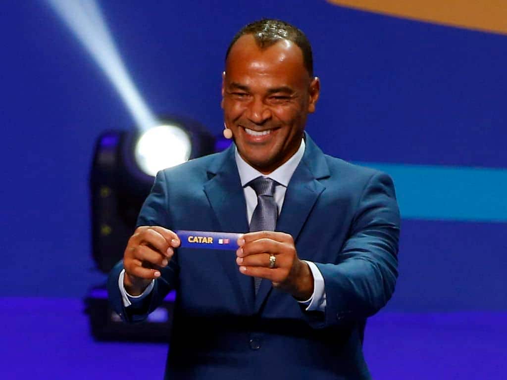 Imagem do ex-jogador Cafu
