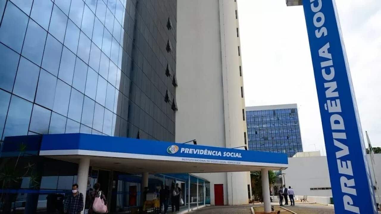Fachada do prédio da Previdência Social