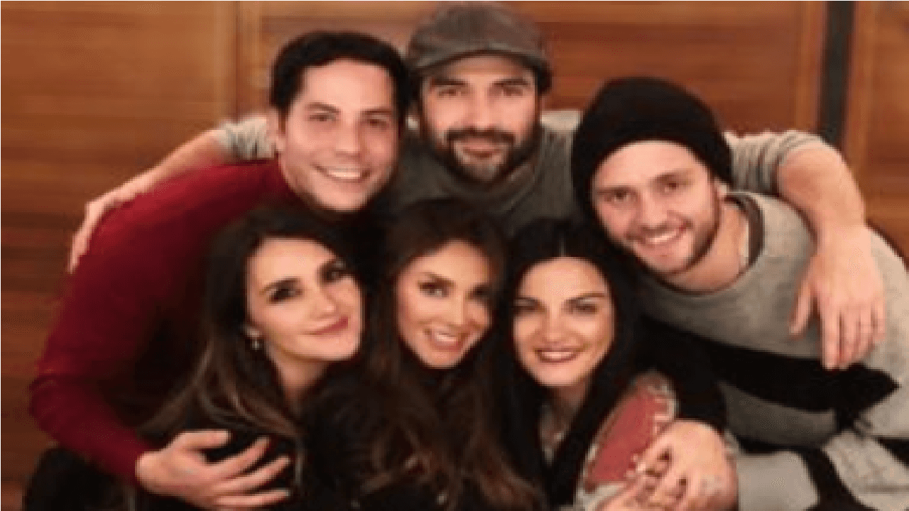 Imagem dos integrantes do grupo musical mexicano RBD