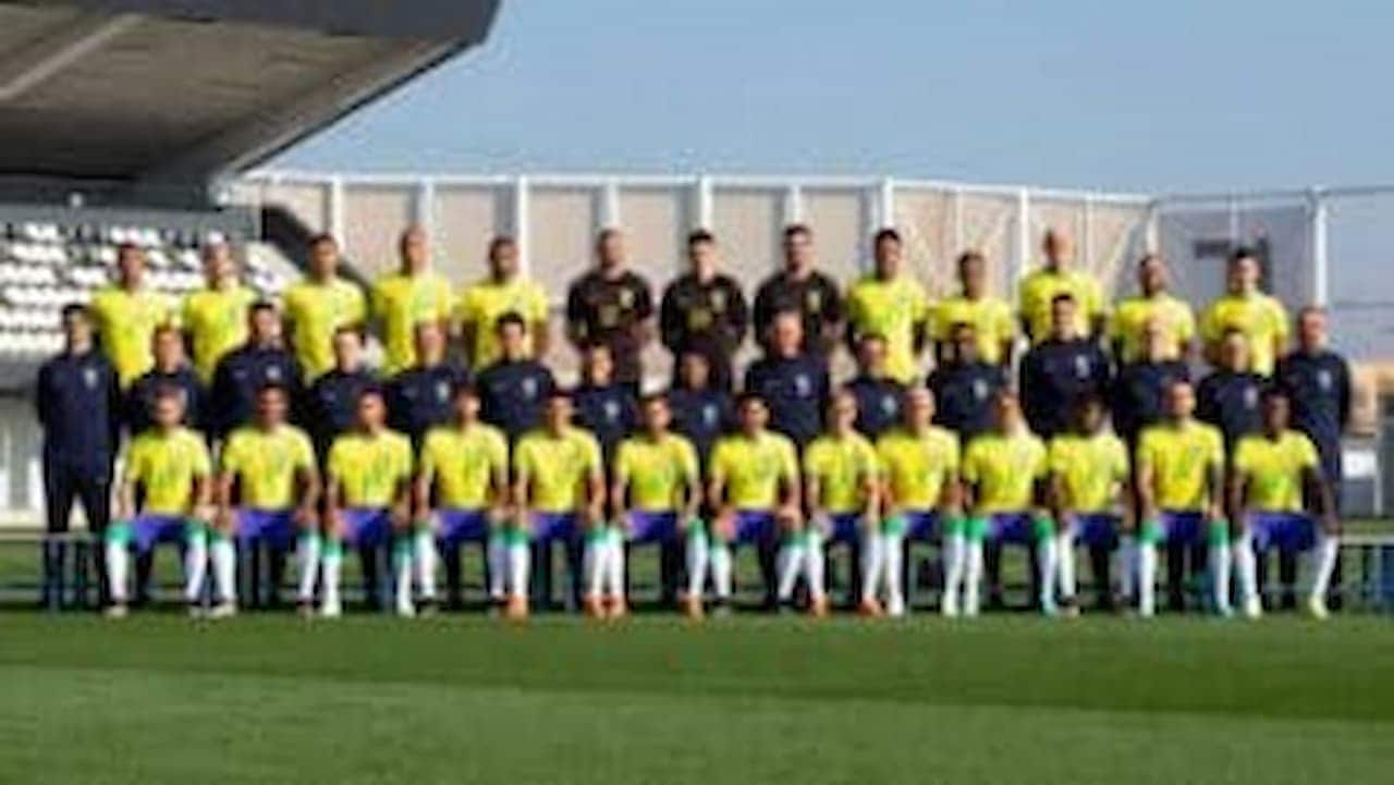 Jogadores da seleção brasileira