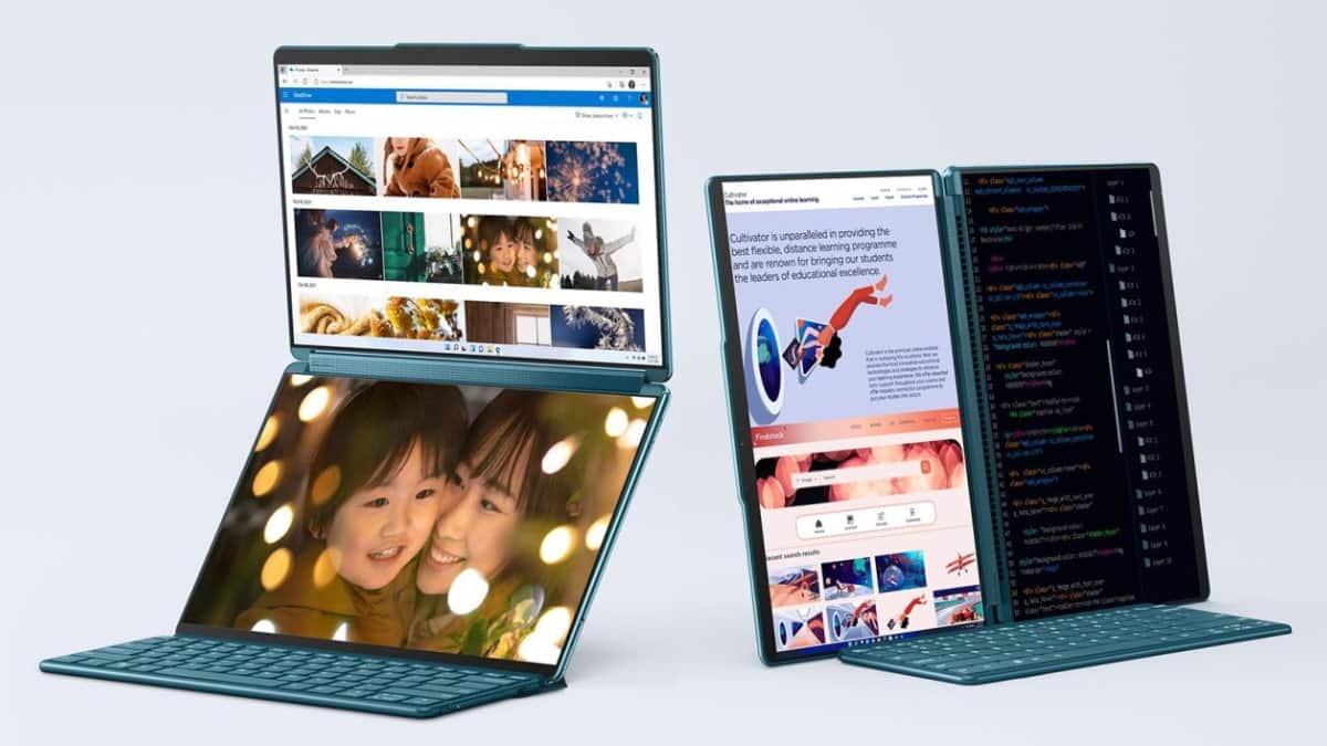 Novo Notebook da Lenovo possui duas telas