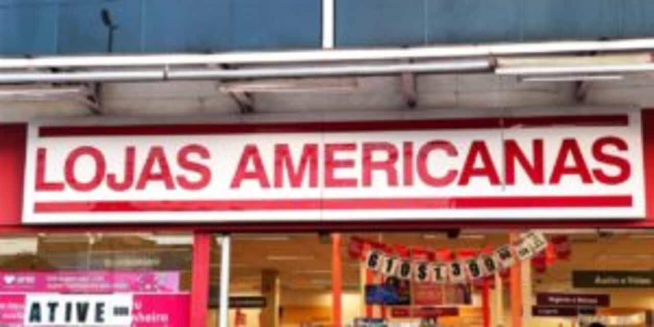 Letreiro da fachada de uma das Lojas Americanas