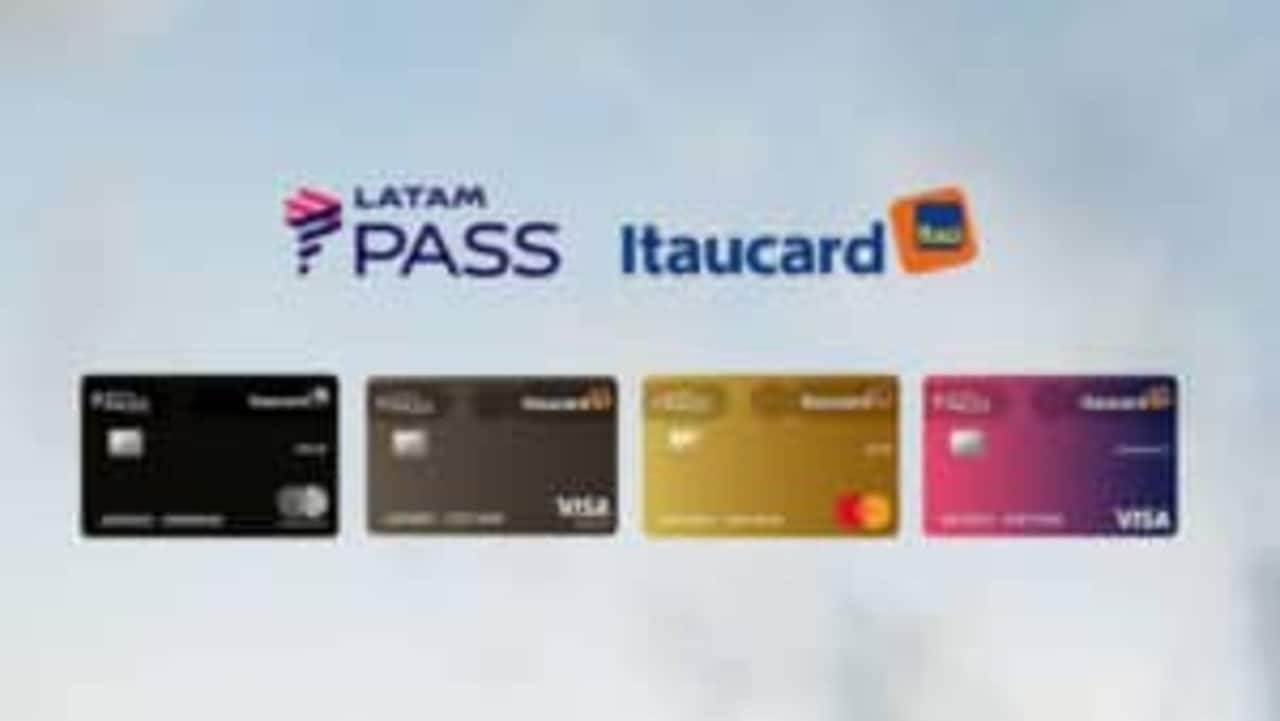 Imagem de cartões Latam Pass Itaú