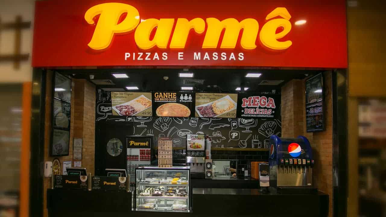 fachada do restaurante Parmê