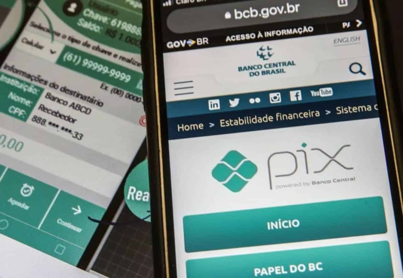 imagem da pagina do Banco Central para mostrar as novas regras do Pix