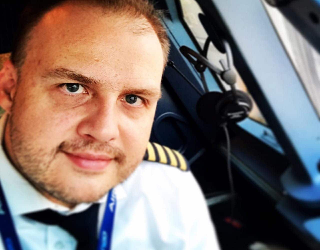 imagem do ex-piloto da Avianca Eduardo Pfiffer