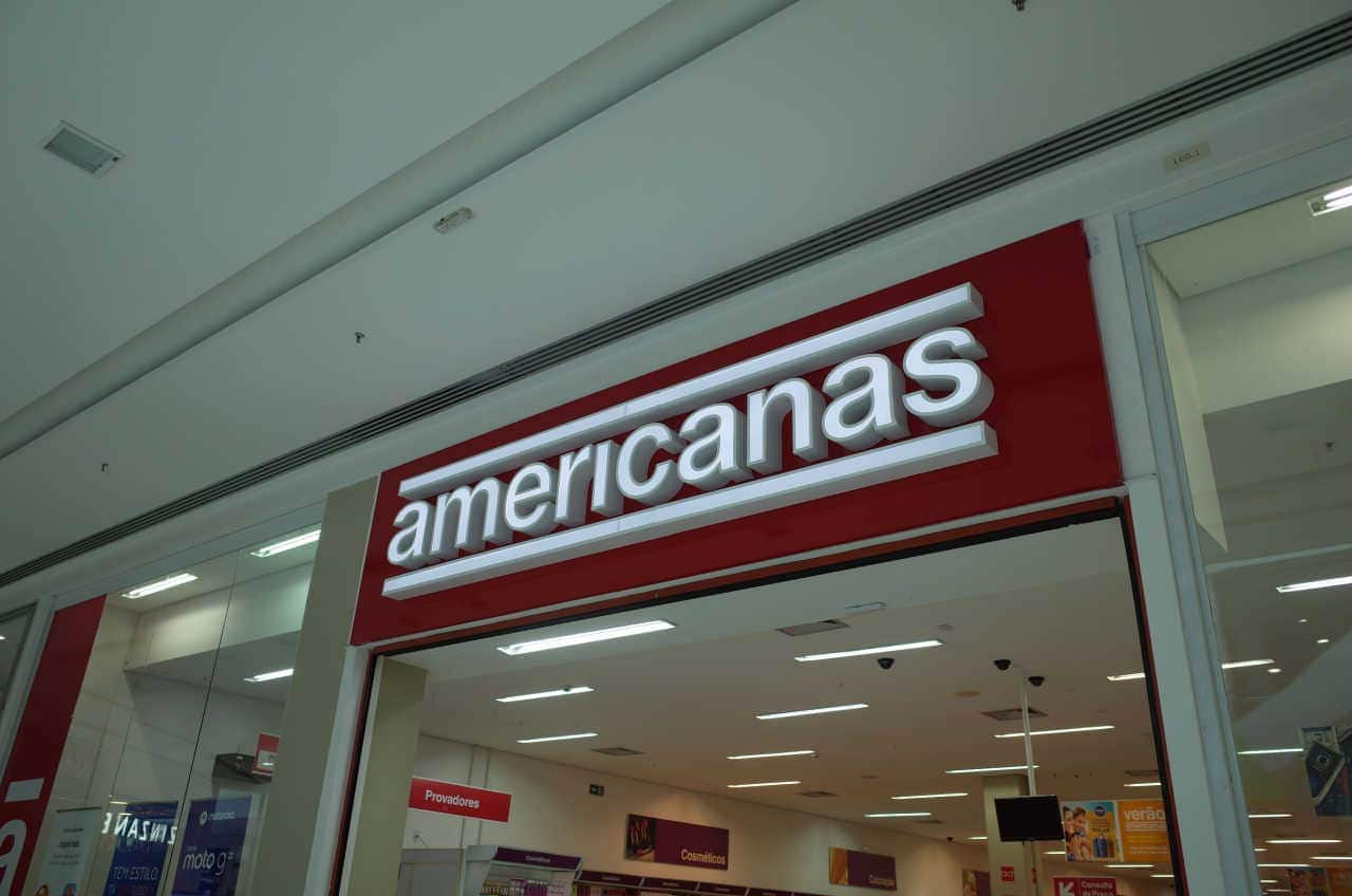 Fachada da Loja Americanas