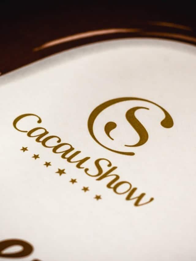 Imagem da embalagem de um chocolate da empresa Cacau Show