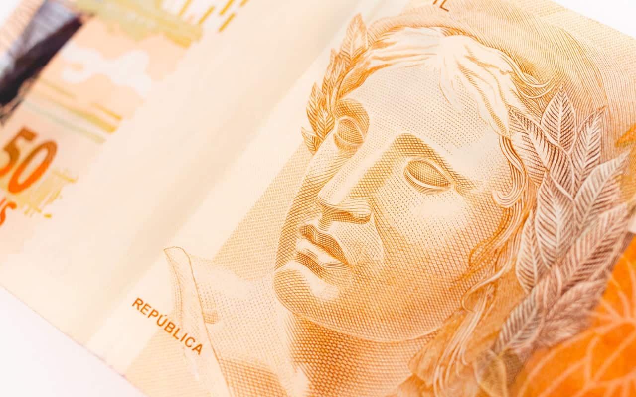 Nota de 50 reais Pix adicional